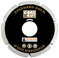 Standard Gold Small Diameter Segmented Blades