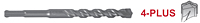 4-Plus Carbide Hammer Drill Bits
