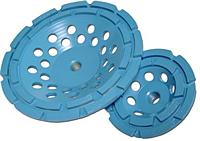 Star Blue Segmented Cup Grinders (Double Row)