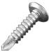 Bi-Flex™ 300 Series Stainless Steel Bi-Metal Self-Drilling Screws (Flat-Undercut-head)