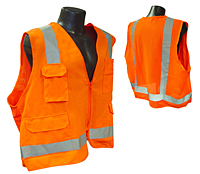 Radians SV7 Surveyor Class 2 Vests (SV7O-M/L/XL/2X/3X/4X/5X)