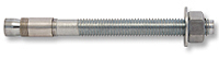ITW Red Head Trubolt Carbon Wedge Anchors with Hot-Dipped Galvanizing