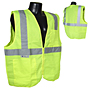 Radians SV2Z Economy Class 2 Vests with Zipper Closure